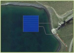 Prototip fotovoltaica flotant